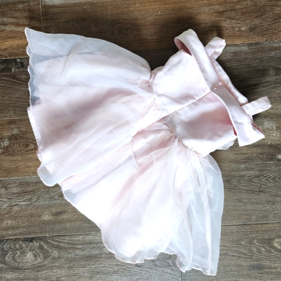 DISNEY PRINCESS AURORA BEADED FLORAL DRESS. SIZE 3T - Picture 2 of 4